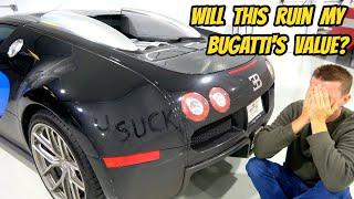 I did what every Bugatti Veryon owner is SCARED to do, and it was a really STUPID IDEA