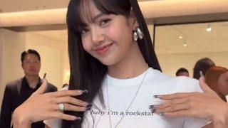 Lisa Makes a Surprise Appearance at the ROCKSTAR Event in Seoul