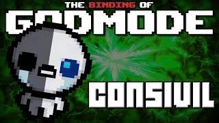 GODMODE - The Binding of Isaac Afterbirth Mod [Consivil]