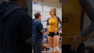 "Tallest Female Volleyball Star in USA  #TallQueen"#tallgirlfriend #volleyball #usa