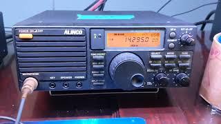 Alinco DX 77 QSO With Brazil On 20M