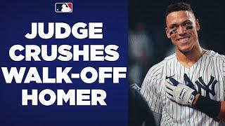 Aaron Judge CRUSHES a walk-off homer!