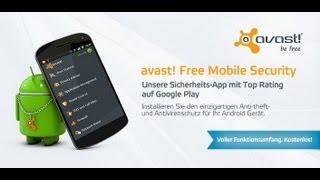 Bester kostenloser Virenscanner - Avast! Android [Free/German/Deutsch/HD]