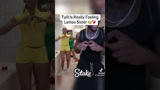 Tylil is really feeling latto sister #rakai #tylil #kari #shortvideo