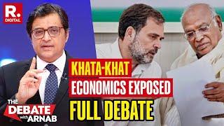 Debate With Arnab: Kharge Raises Alarm Over Rahul Gandhi's 'Khata-Khat' Economics