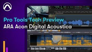 Avid at IBC 2024 — Pro Tools Tech Preview:  ARA Acon Digital Acoustica