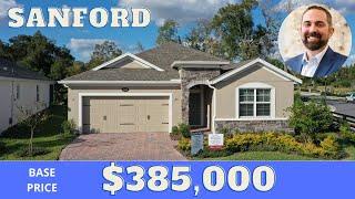 Sanford New Homes I Cadence Park I M.I Homes, Huntington Model