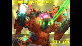 Mechwarrior 5: MW4 Mechs -Delta Lance Trailer