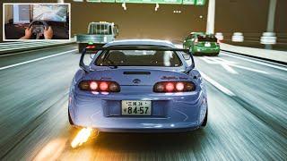 Toyota Supra MK4 Amazing Sound & Full Send #shorts