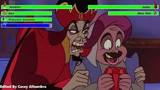 Aladdin 2: The Return of Jafar (1994) Final Battle with healthbars 1/2