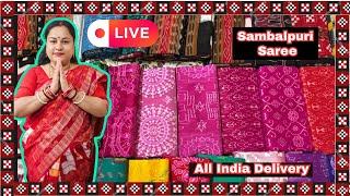  LIVE Sambalpuri Saree Sale! Shop authentic handloom elegance with Chandana Nani – Jharsuguda