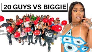 20 GUYS VS 1 REALITY STAR: BIGGIE