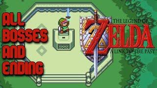 The Legend of Zelda: A Link to the Past (All Bosses and Ending)