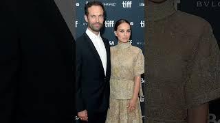 #natalieportman with husband Benjamin Millepied at a Moet & Chandon event in Paris  #shorts #couple