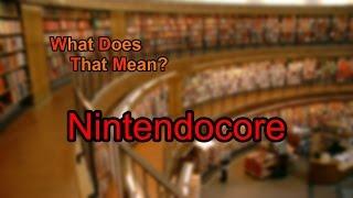 What does Nintendocore mean?