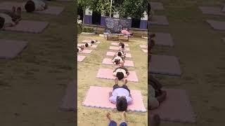 yoga day celebration in our school/international yoga day @pidithathaiseivom