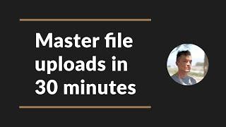 Learn how to uploads files in Node.js and React.js with Formidable in 30 minutes