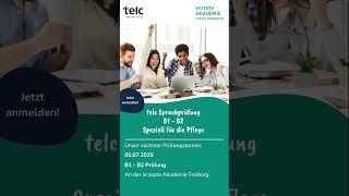 05.07.2025, telc Deutsch B1-B2 Pflege Prüfung #telc #deutschlernen #freiburg #pflege #pflegehelden