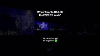 Beyoncé Live in Toronto | Unforgettable 'Energy Mute Challenge' Moment | Embracing the Silence 
