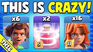 New DOUBLE HERO RECALL with GROUND SPAM is SUPER EASY!!! TH16 Attack Strategy (Clash of Clans)