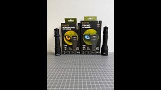 Armytek Viking Pro vs Dobermann Pro hunting and defence lights #hunting #selfdefense