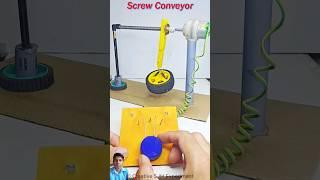 screw conveyor banana #diy #satisfying #automobile #engineering #inventor 102