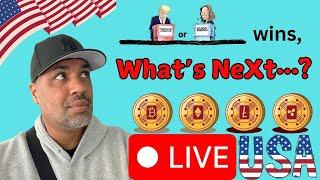 TRUMP or Kamala... Then? ((LIVE)) w/ Six8Jay! XRP, Crypto, Ripple, BTC, Altcoins