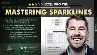 EXCEL PRO TIP: Visualizing Patterns with Sparklines