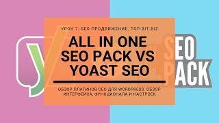  Сравнение плагина All in One Seo Pack и Yoast seo.  Урок 7