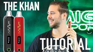 Khan Dry Herb Vaporizer Tutorial | Review Mig vapor