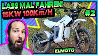 eBikeundSo - Lass mal Fahren | Ich fahre dein Projekt! | DIY 15KW ELMOTO Supermoto PITBIKE  umbau