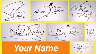 ️N Signature Style | Signature Style Of My Name | Beautiful Signatures | How To Write A Signature