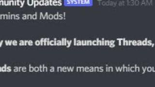 Discord Threads