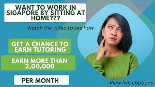 Work from Home and Earn Money with Cudy Technologies, Online Tutoring Platform