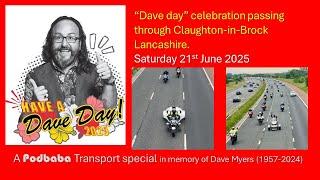 Dave Myers day: Motorbikes passing through Lancashire, Claughton in Brock - Saturday 21st June 2025
