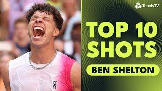 Top 10 ELECTRIC Ben Shelton Shots ️