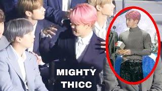 BTS Jimin and Jin reaction to Monsta X Wonho and Shownu [190424 TMA the fact music awards 2019]