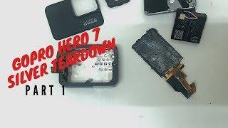 [Part 1]  Gopro Hero 7 Silver Teardown - How to disassembly faceplate and screen cover