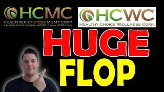 HUGE HCWC Spinoff FLOP️ Significant Downside Coming for Healthy Choice Wellness Corp  #hcmcarmy