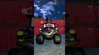 Lightning McQueen VS Mater SMILE MONSTER, Scary Story! BeamNG.drive