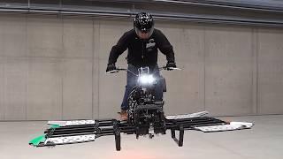 Man Builds GIANT DRONE to Make a FLYING MOTORCYCLE | Start to Finish by @mwigmedia