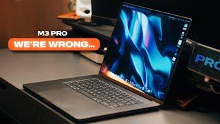 The M3 Pro 16" MacBook Pro is just perfect!