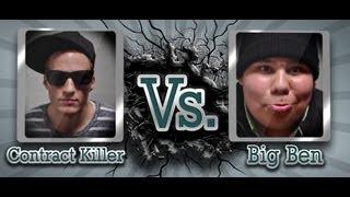 CONTRACT KILLER vs BIG BEN 1/2 FINALS BELGIAN BEATBOX CHAMP 2013.