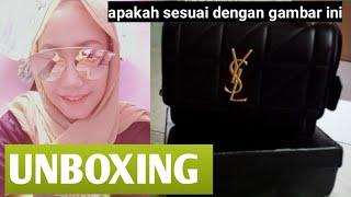 #shelyche TAS LUXURY IMPIAN  SHOPPING WITH ME + UNBOXING | YSL Envelope Gra