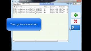 Free Video Cutter Joiner How to Join two or more Videos into one