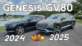 2024 vs 2025 Genesis GV80 Prestige 3.5T: Key Differences & Upgrades