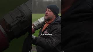 1/3 The Weight - Flex-Tube PU Mulch Blowing Hose