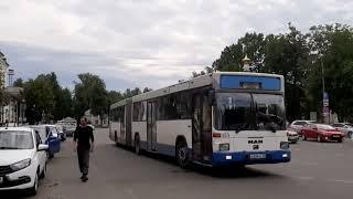 Эксклюзив! Автобус MAN A61 SG312 №153 по маршруту 17 Вокзал - Улица Рокоссовского!