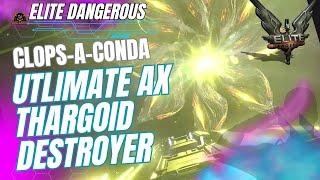 How to build a Thargoid Destroyer - AX Anaconda build Step-by-step // Elite Dangerous