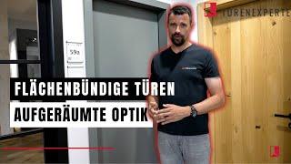 Flächenbündige Türen: Aufgeräumte Optik für dein Zuhause 